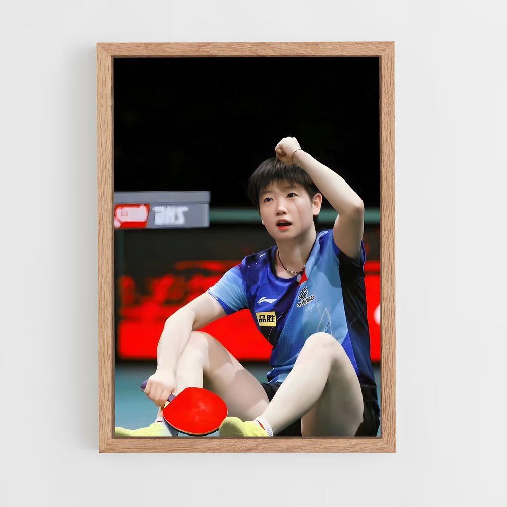 Poster Ping Pong Mastery – affiche Tennis de table (vue 4)
